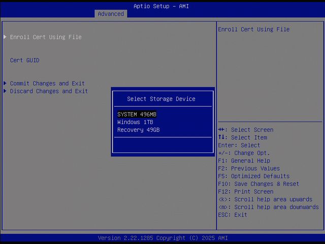 BIOS screenshot thumbnail