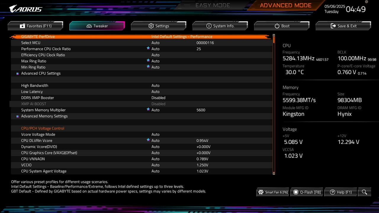 BIOS screenshot thumbnail