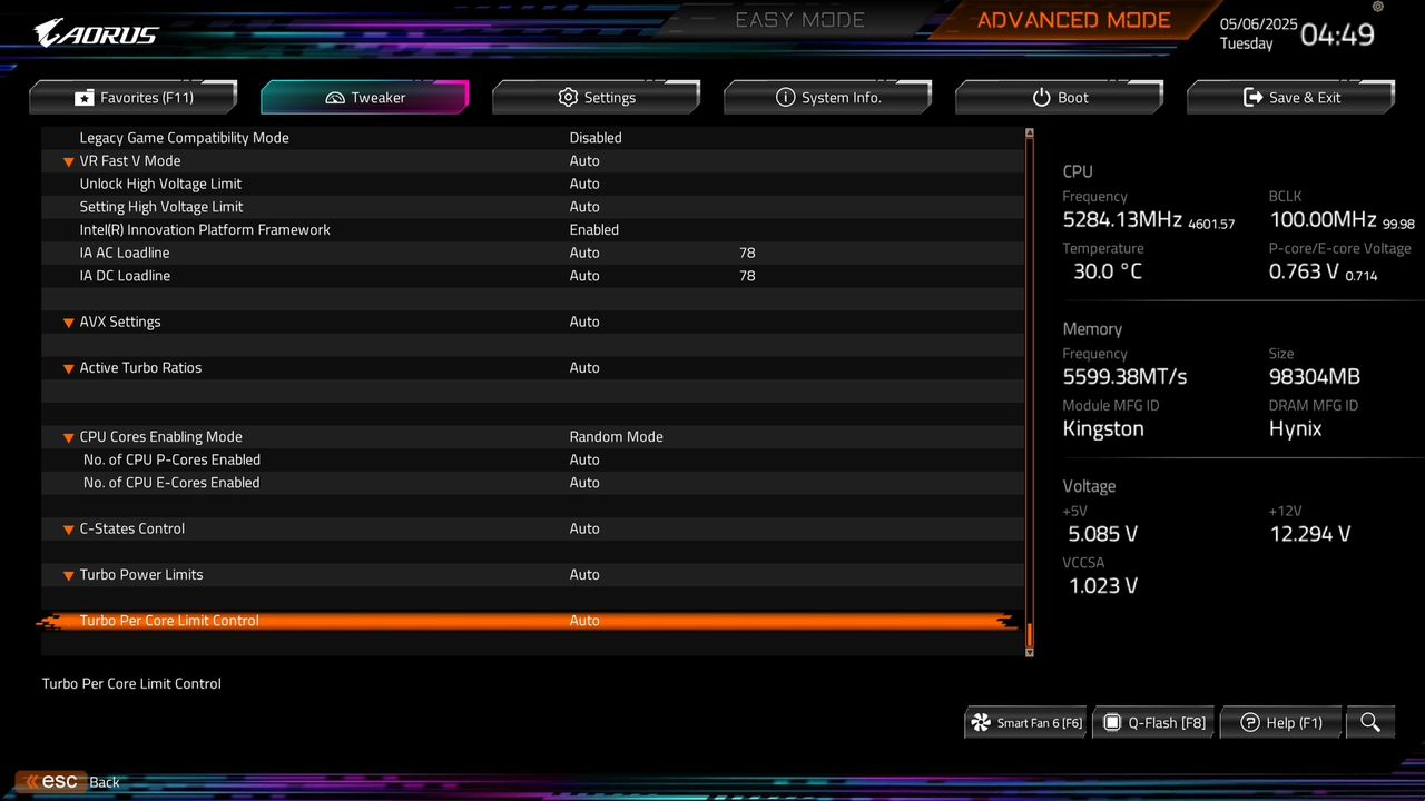 BIOS screenshot thumbnail