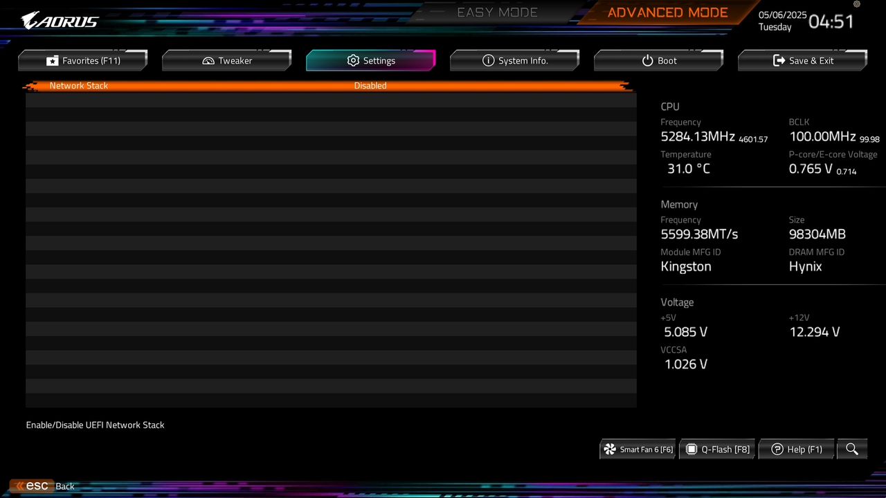 BIOS screenshot thumbnail