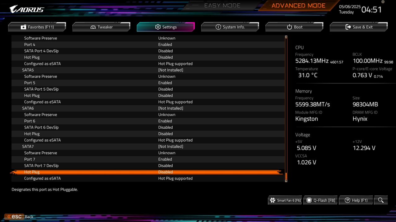 BIOS screenshot thumbnail