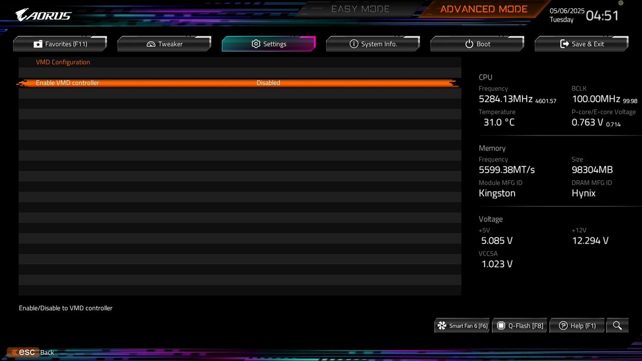 BIOS screenshot thumbnail