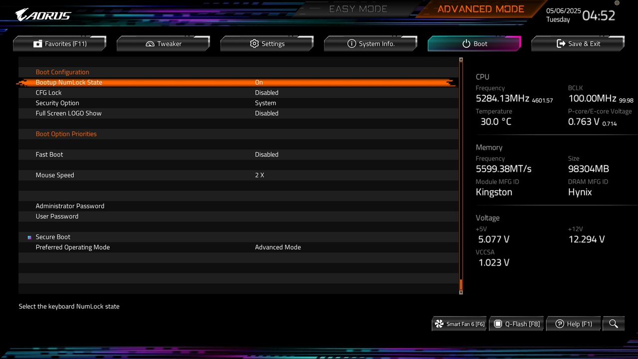 BIOS screenshot thumbnail