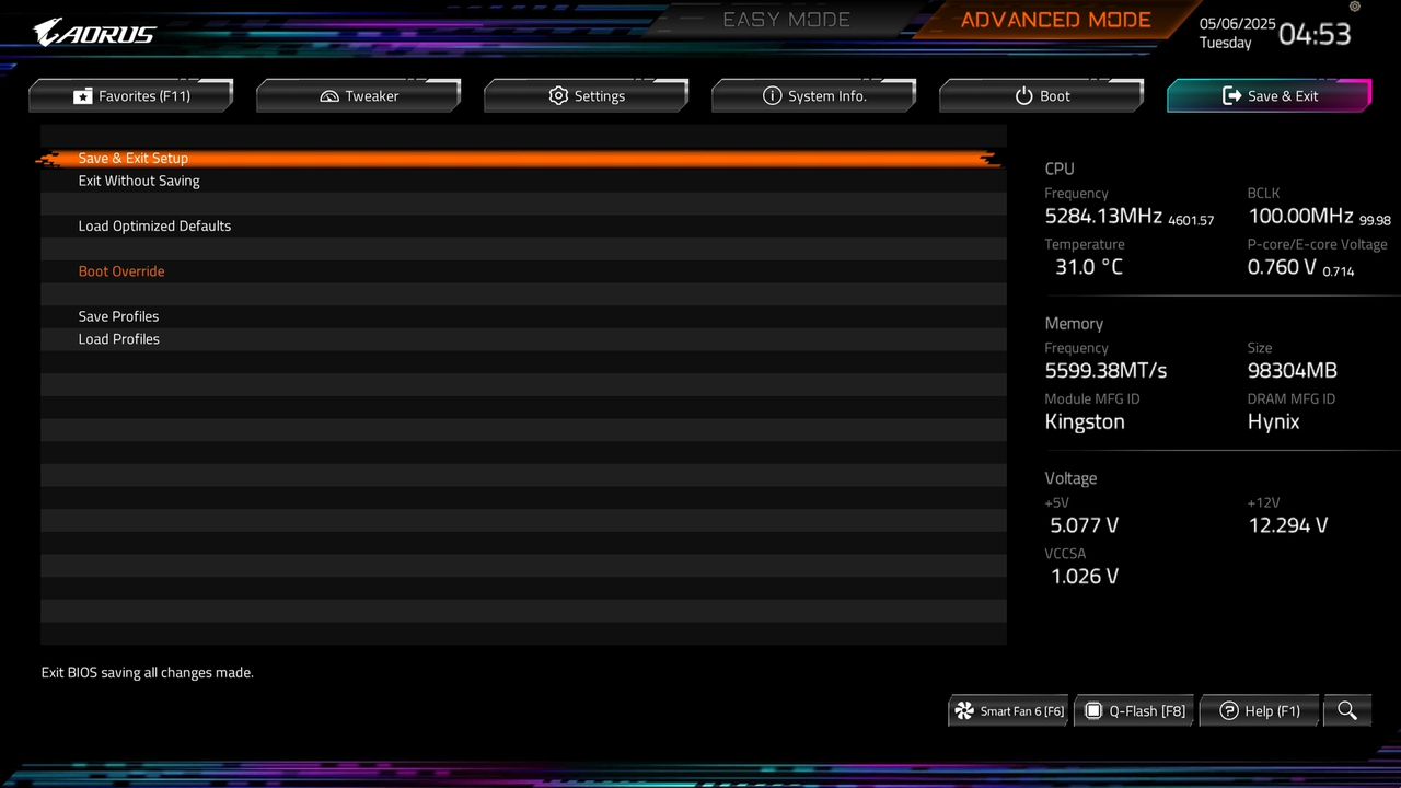 BIOS screenshot thumbnail