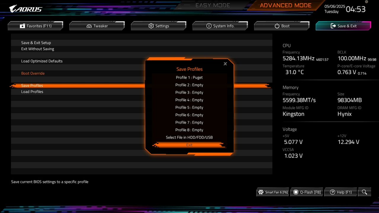 BIOS screenshot thumbnail