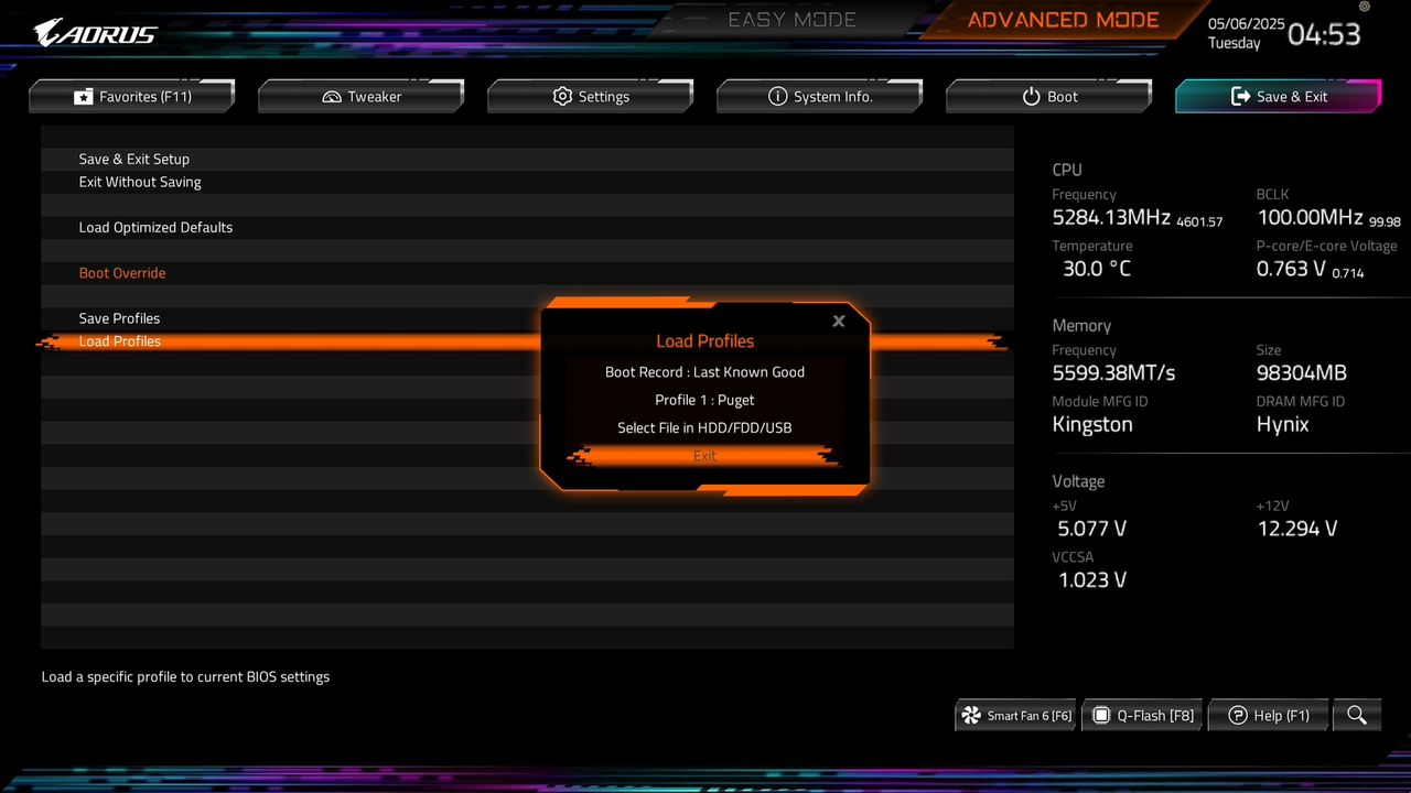 BIOS screenshot thumbnail