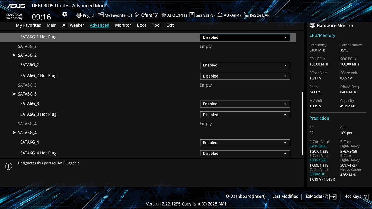 BIOS screenshot thumbnail