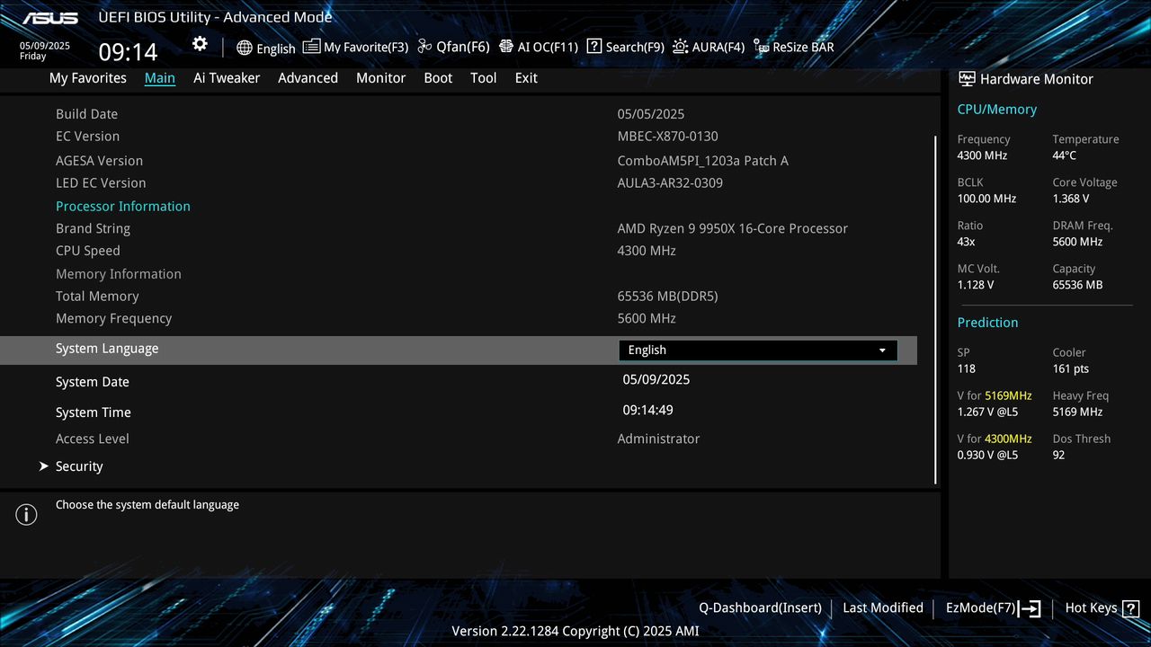 BIOS screenshot thumbnail