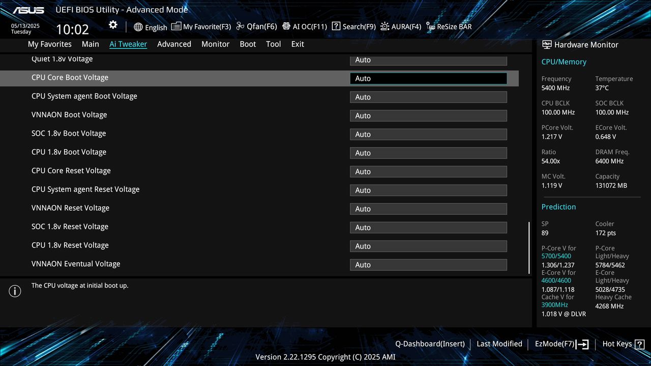 BIOS screenshot thumbnail