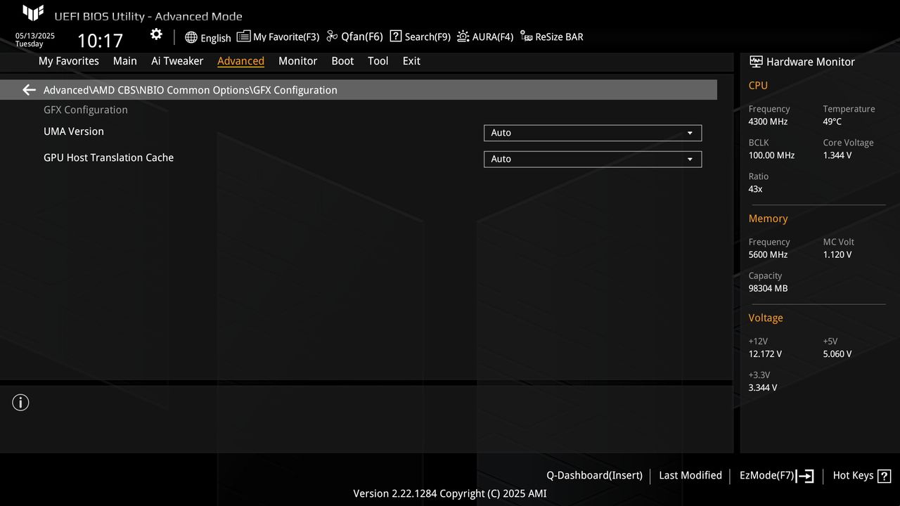 BIOS screenshot thumbnail
