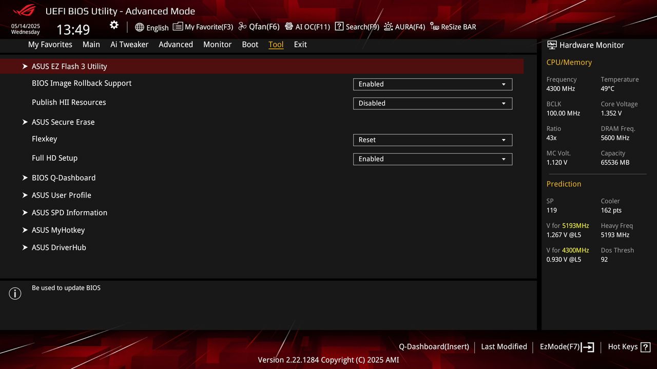 BIOS screenshot thumbnail
