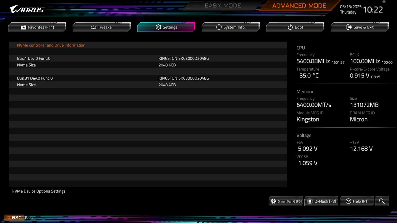 BIOS screenshot thumbnail