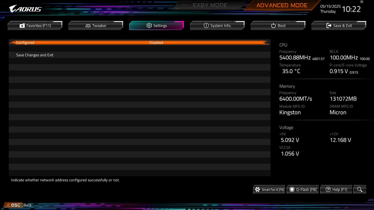 BIOS screenshot thumbnail