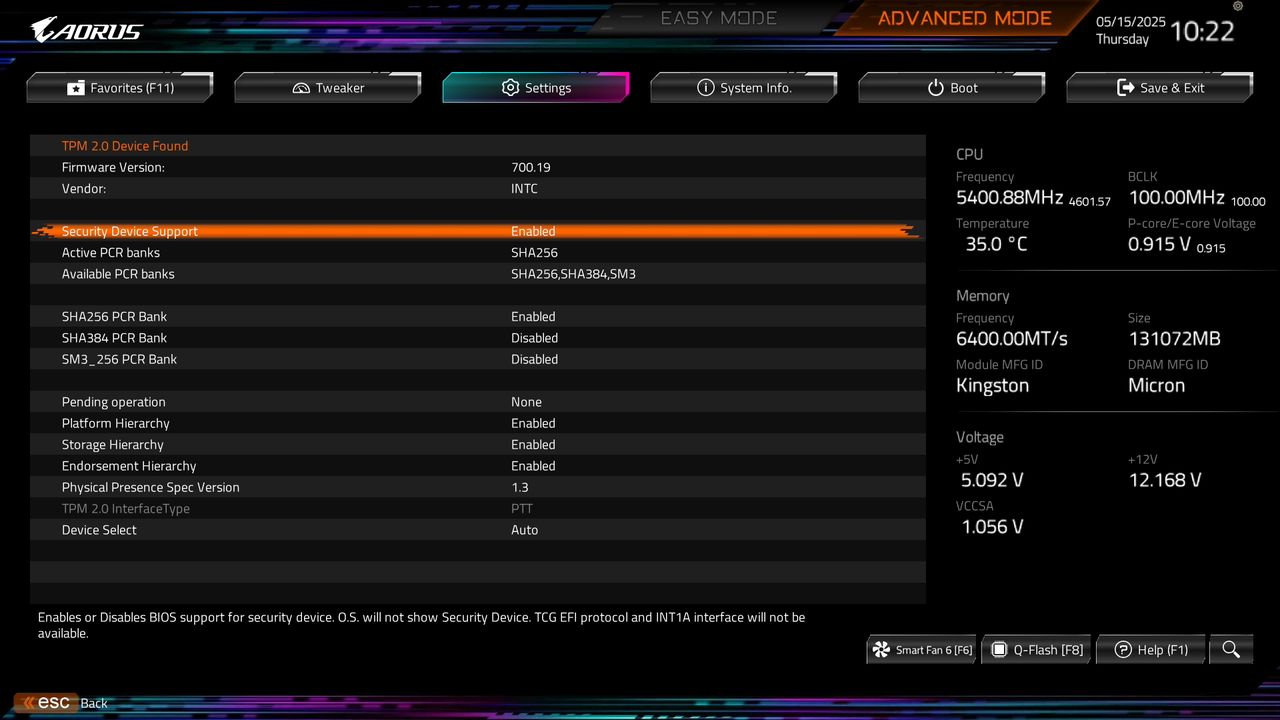 BIOS screenshot thumbnail