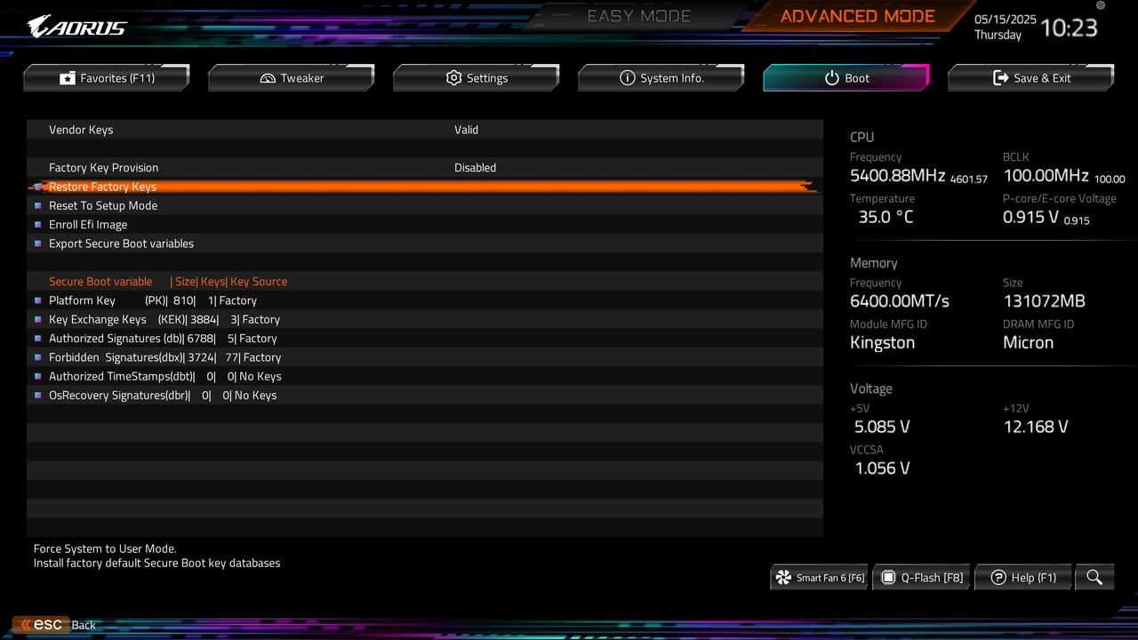 BIOS screenshot thumbnail