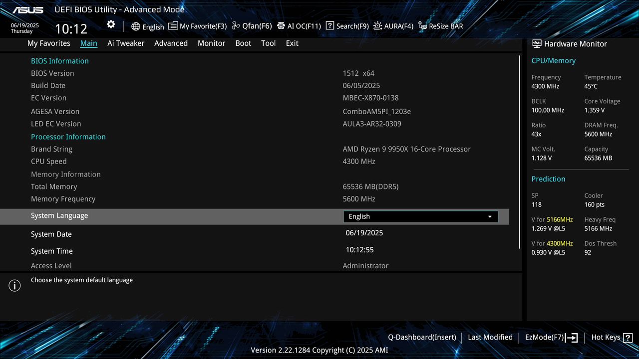 BIOS screenshot thumbnail
