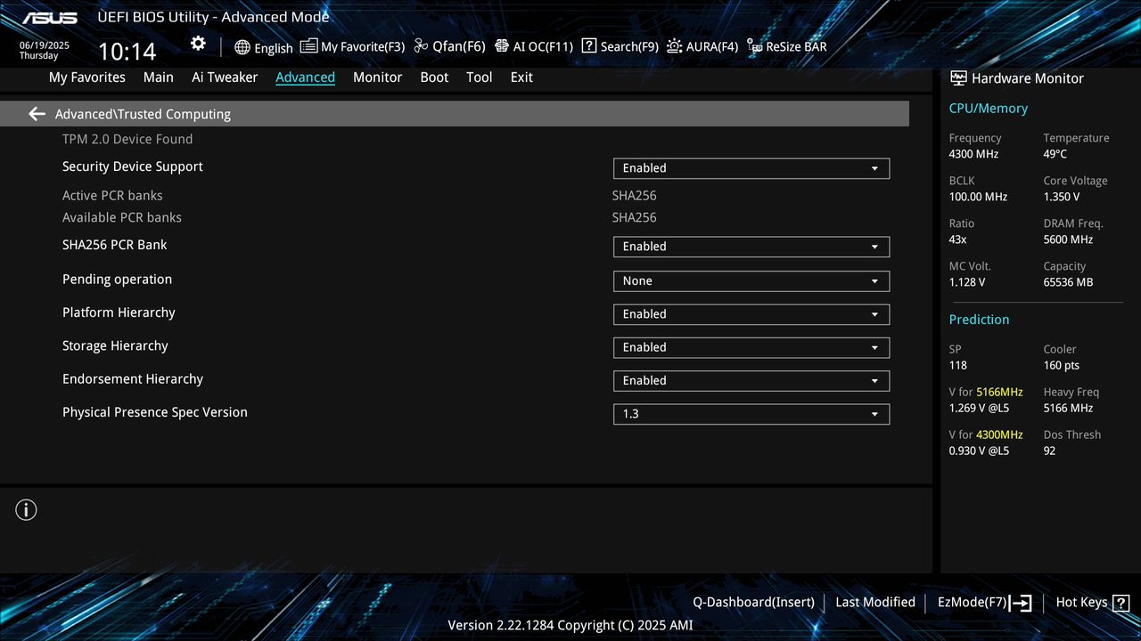 BIOS screenshot thumbnail