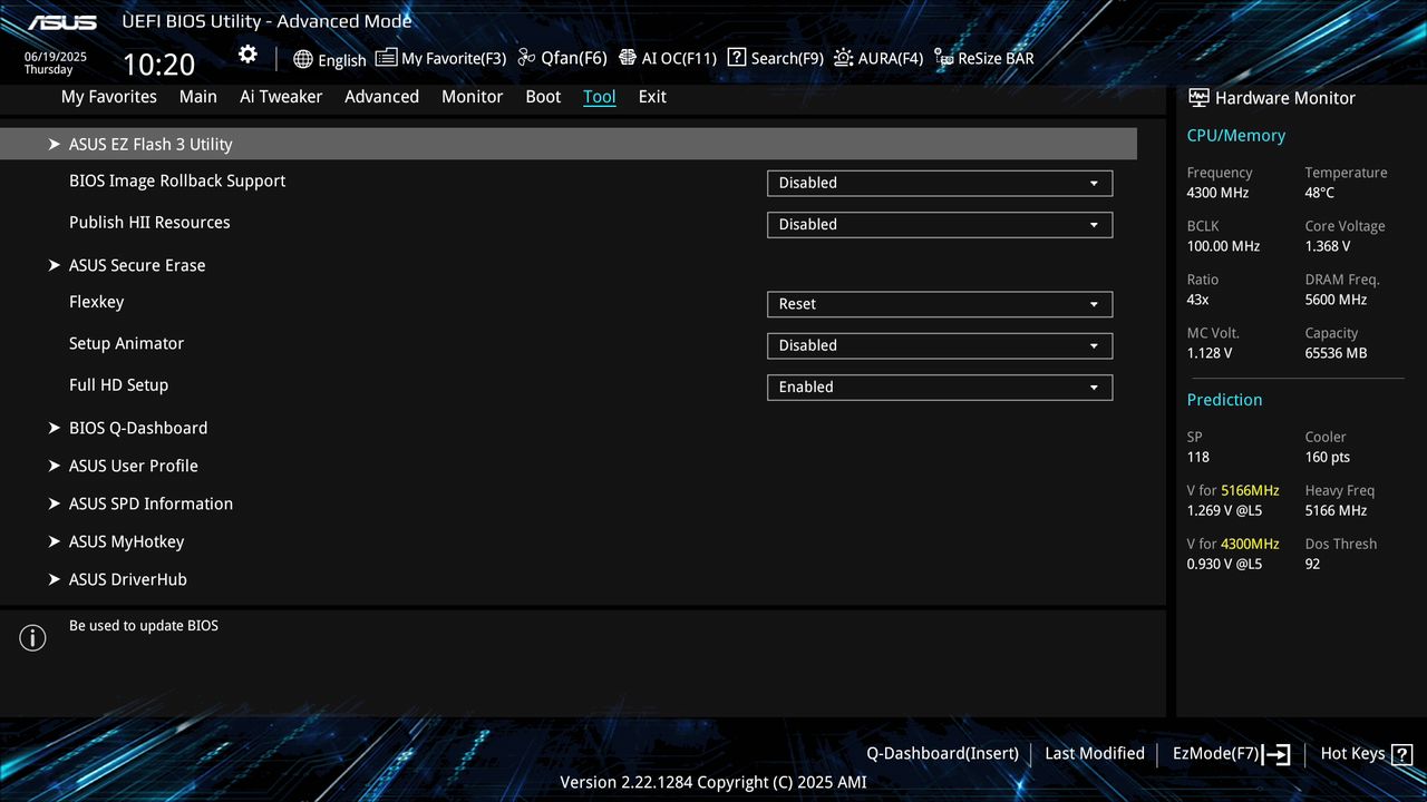 BIOS screenshot thumbnail