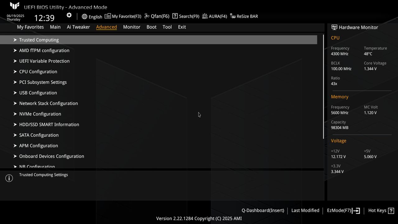 BIOS screenshot thumbnail