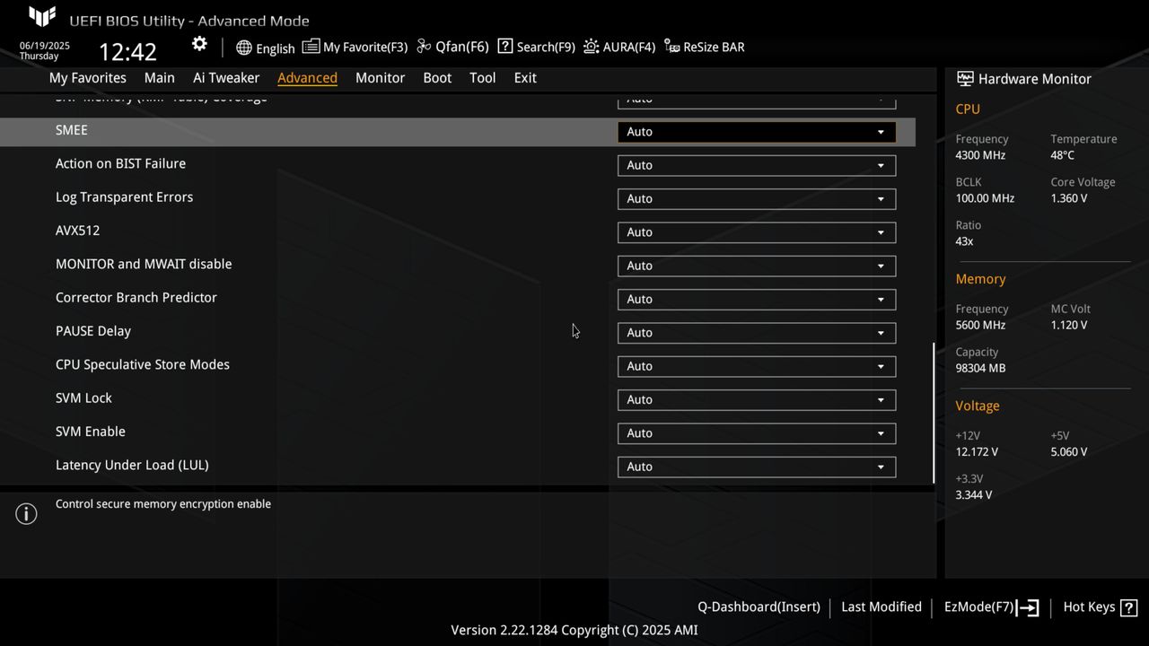 BIOS screenshot thumbnail