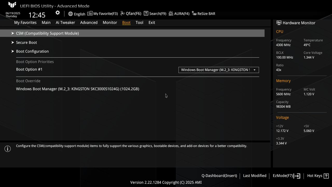 BIOS screenshot thumbnail