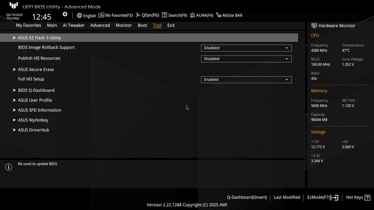 BIOS screenshot thumbnail