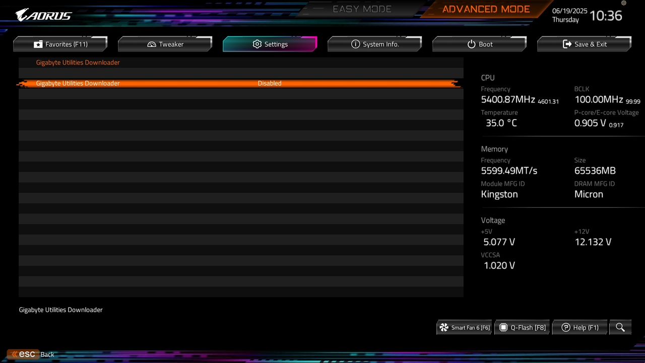 BIOS screenshot thumbnail