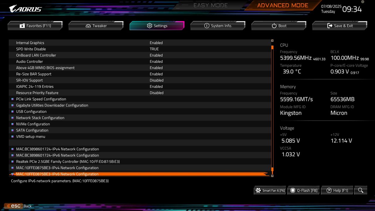BIOS screenshot thumbnail