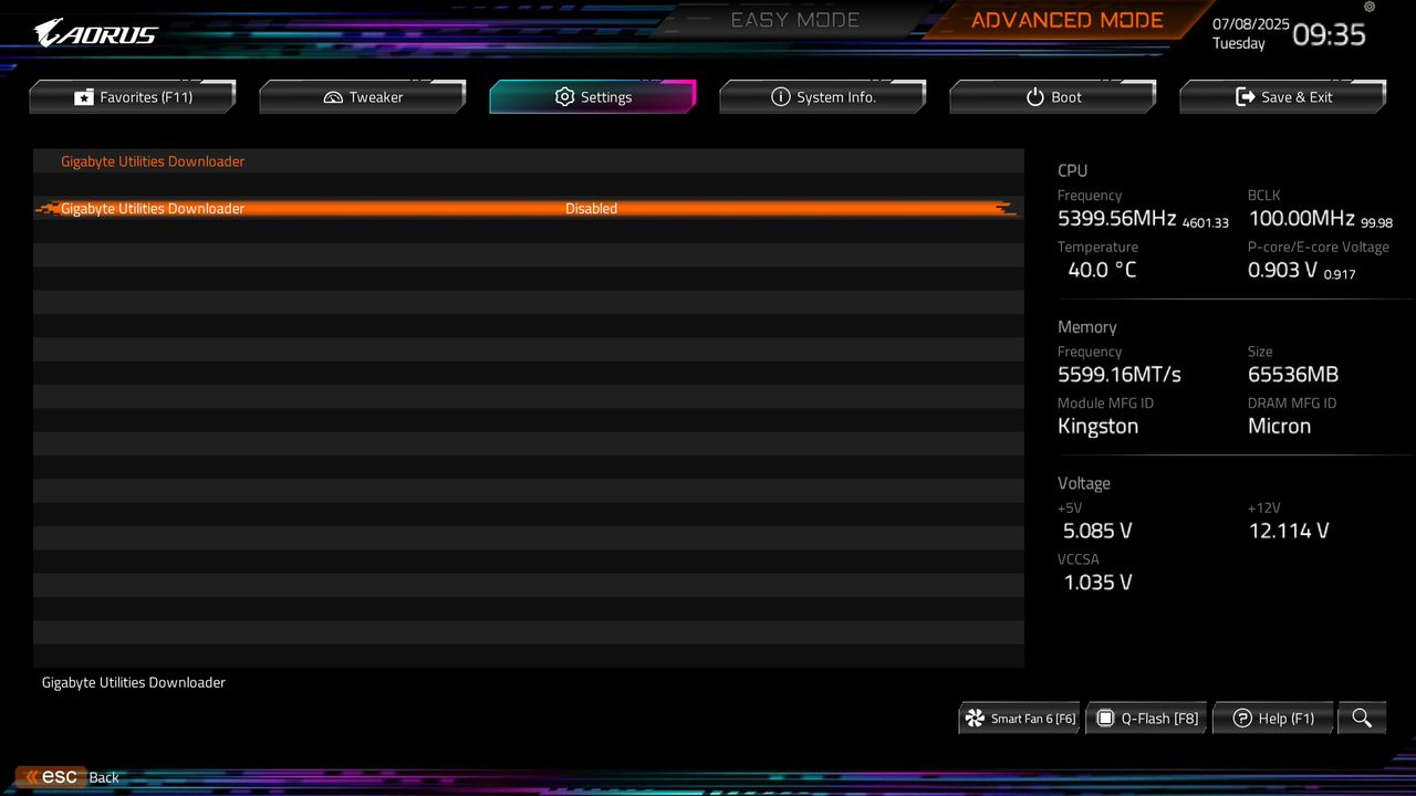 BIOS screenshot thumbnail