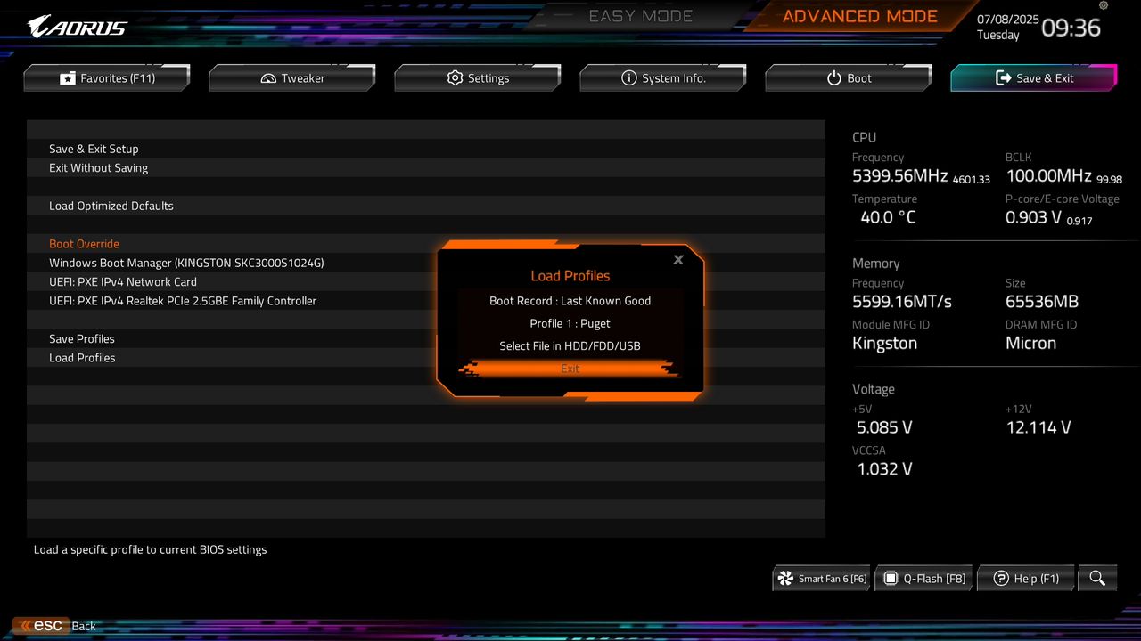 BIOS screenshot thumbnail