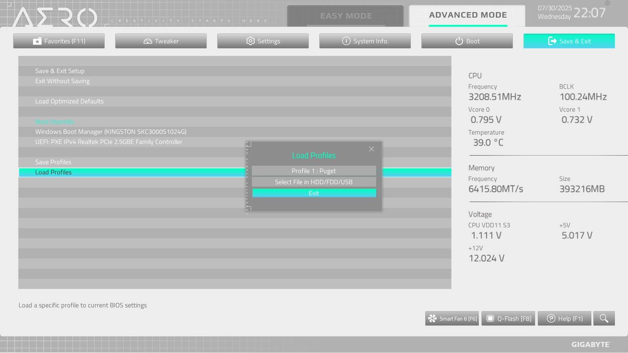 BIOS screenshot thumbnail