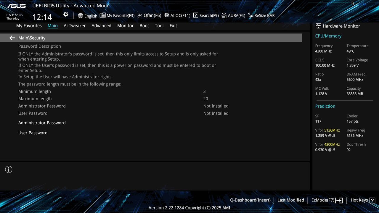 BIOS screenshot thumbnail