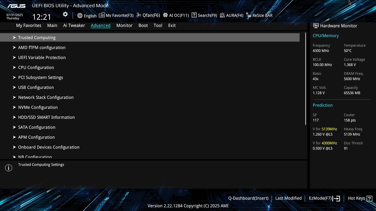 BIOS screenshot thumbnail