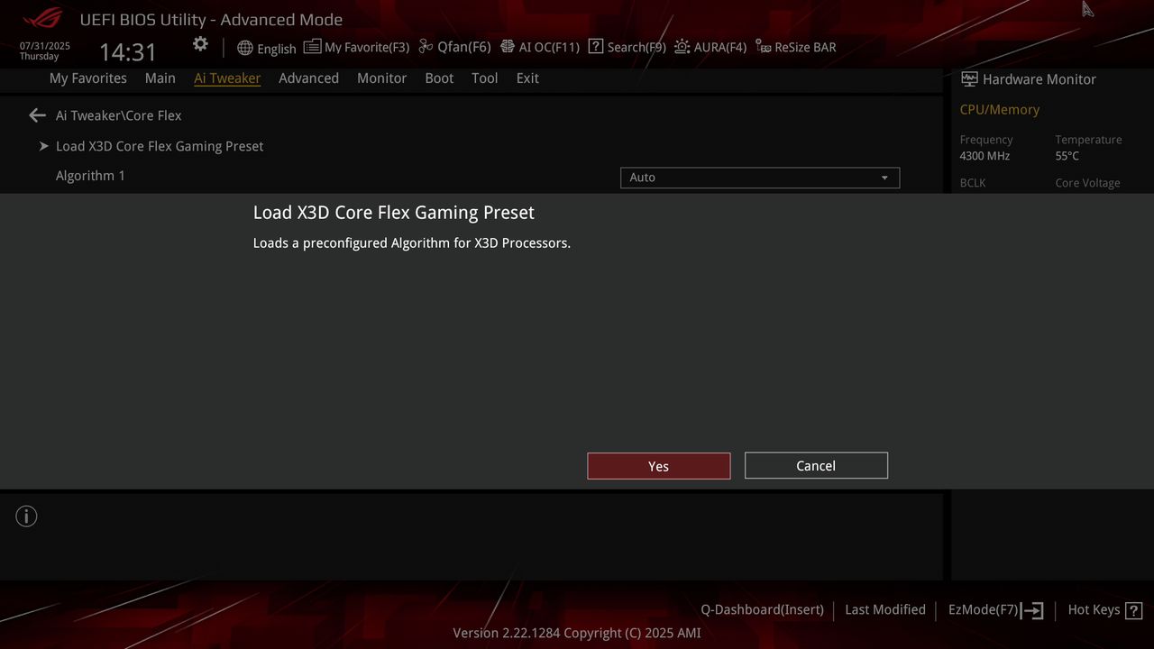 BIOS screenshot thumbnail