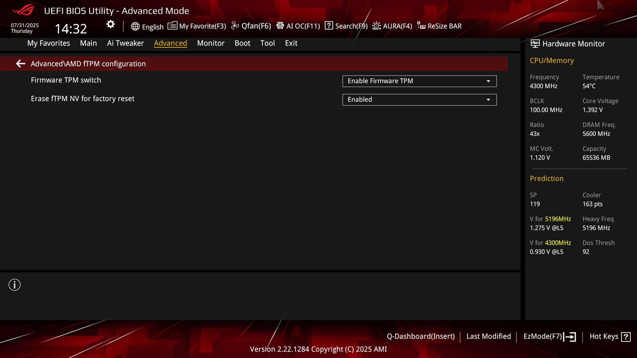 BIOS screenshot thumbnail