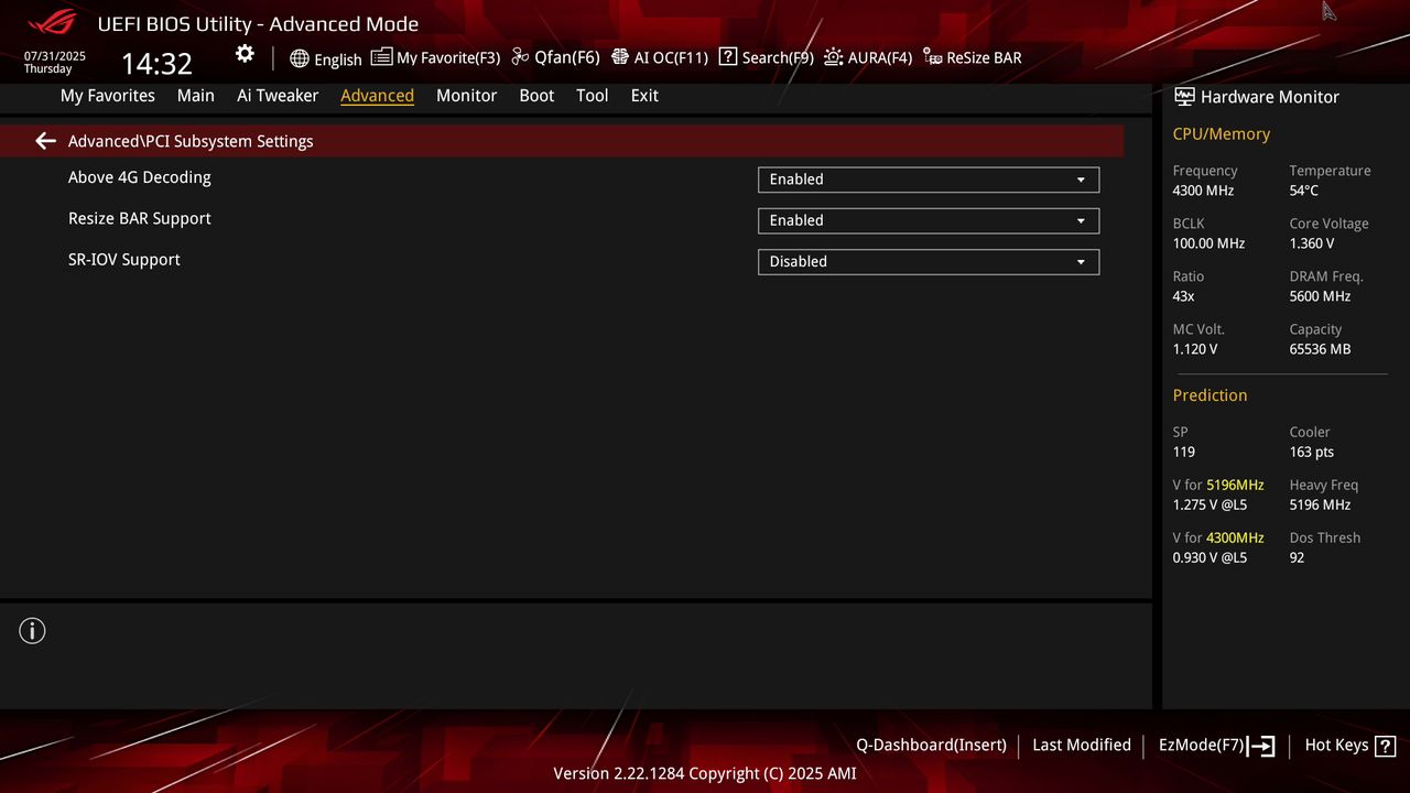 BIOS screenshot thumbnail