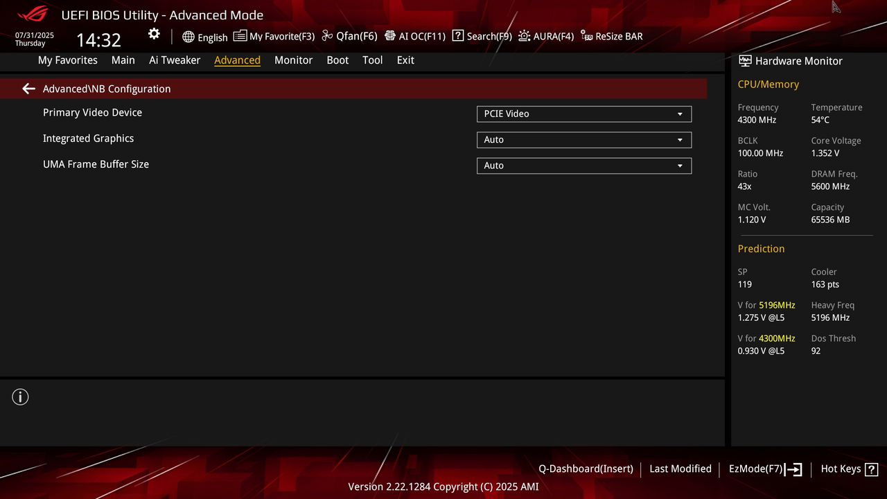 BIOS screenshot thumbnail