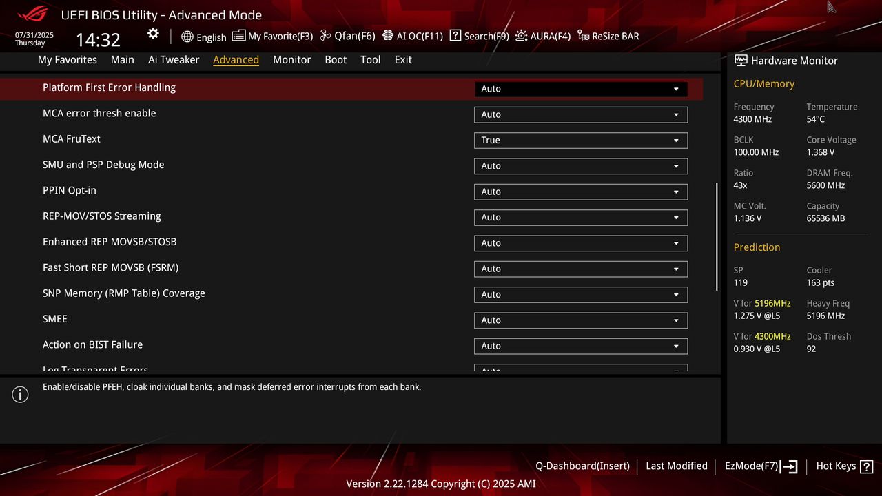 BIOS screenshot thumbnail