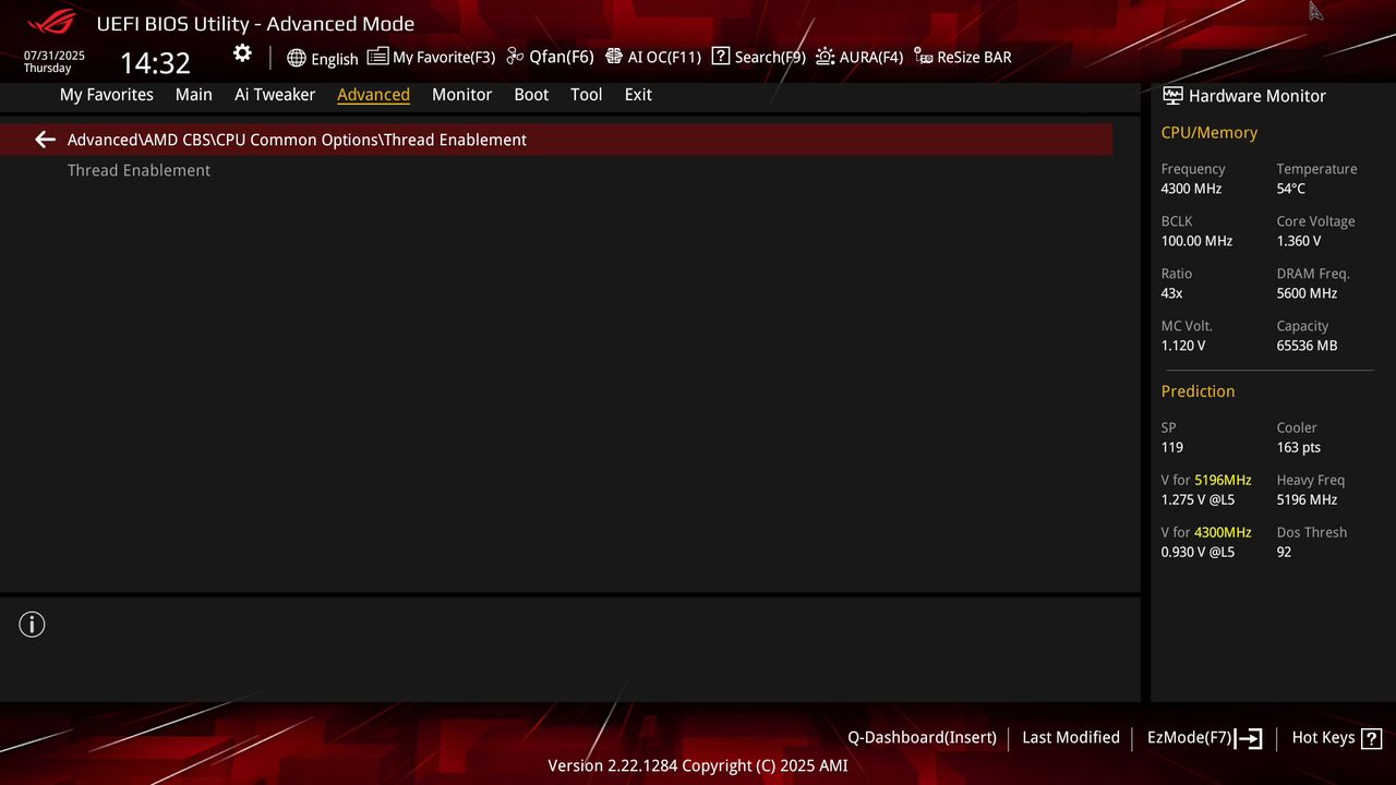 BIOS screenshot thumbnail