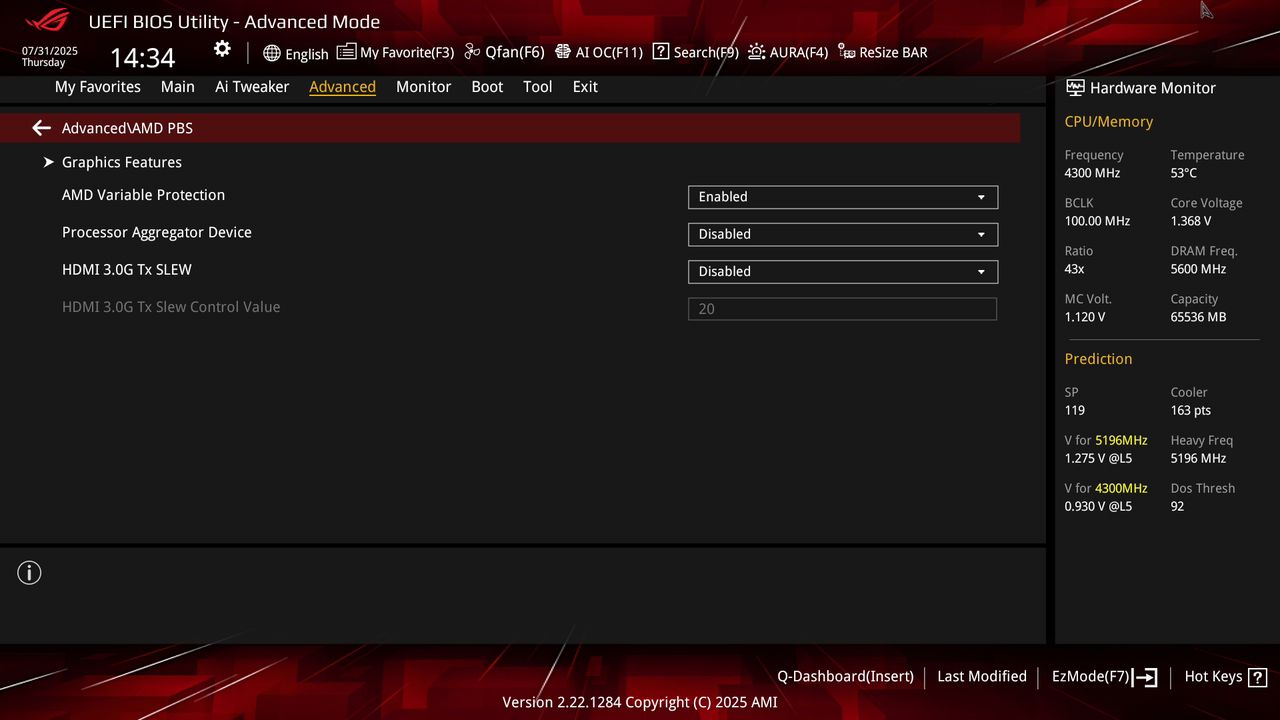 BIOS screenshot thumbnail