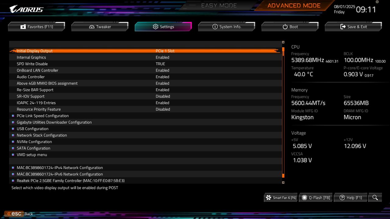 BIOS screenshot thumbnail