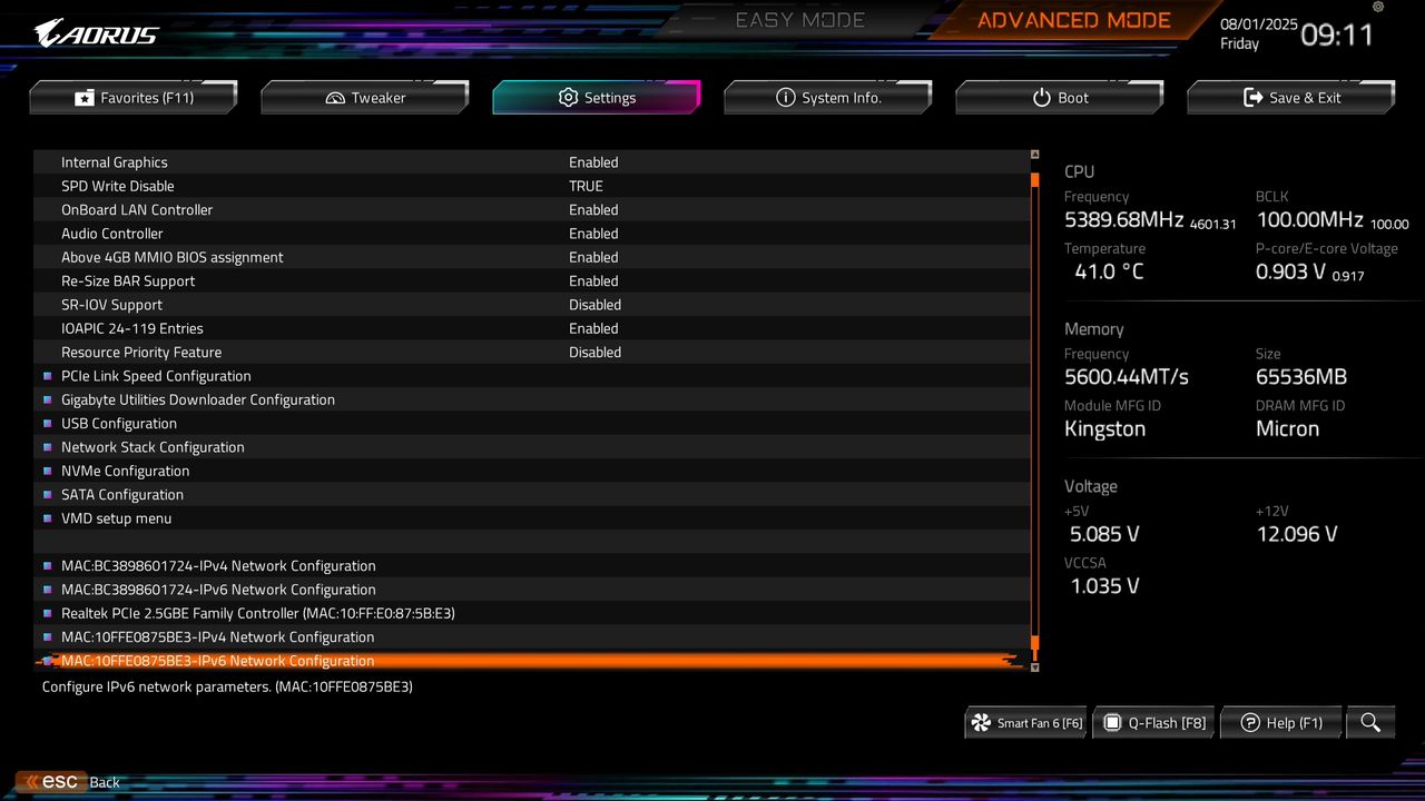 BIOS screenshot thumbnail