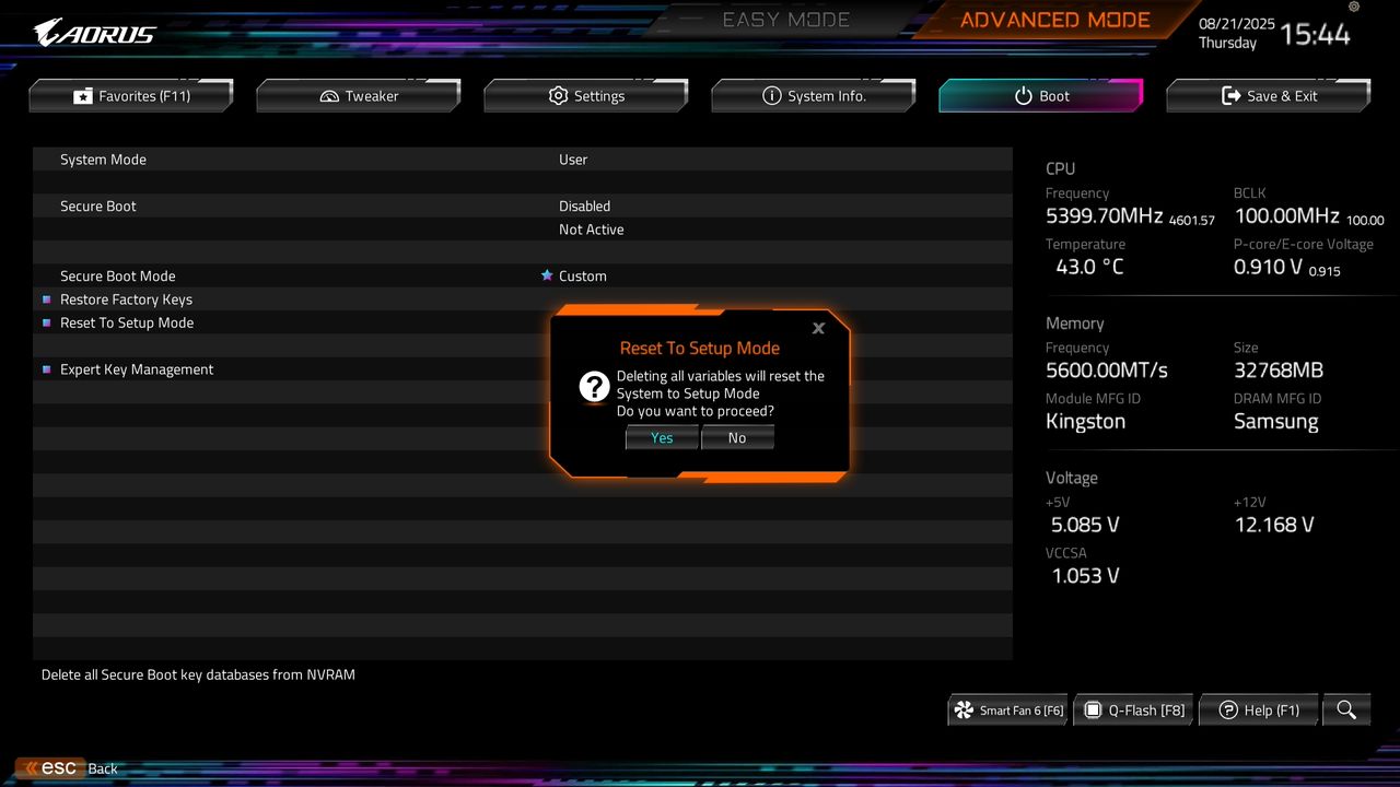 BIOS screenshot thumbnail