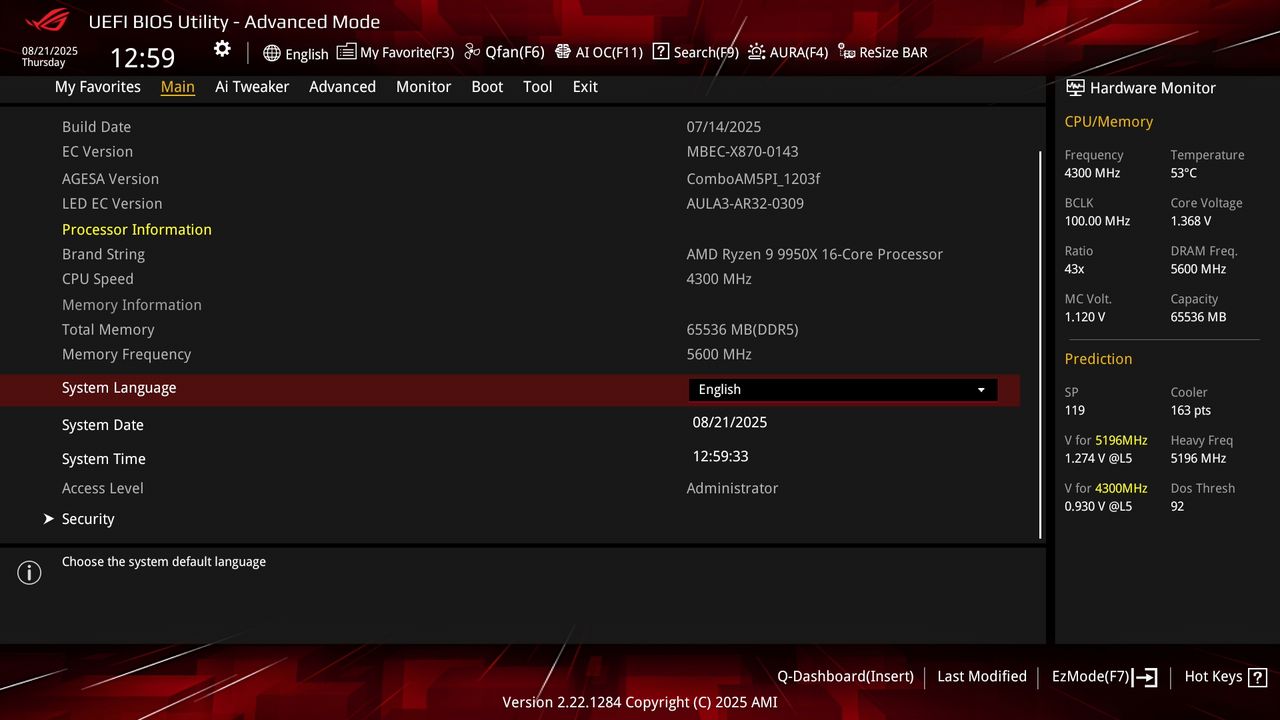 BIOS screenshot thumbnail