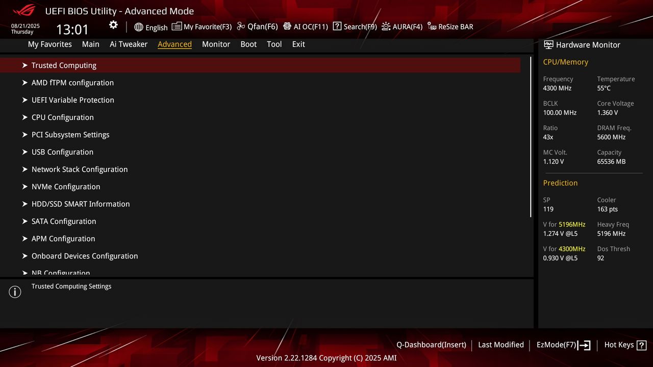 BIOS screenshot thumbnail