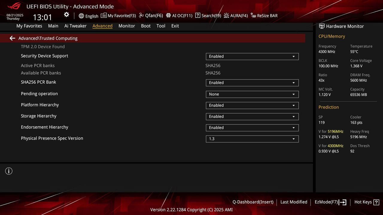 BIOS screenshot thumbnail