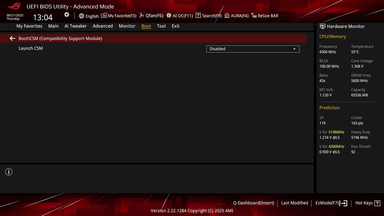 BIOS screenshot thumbnail