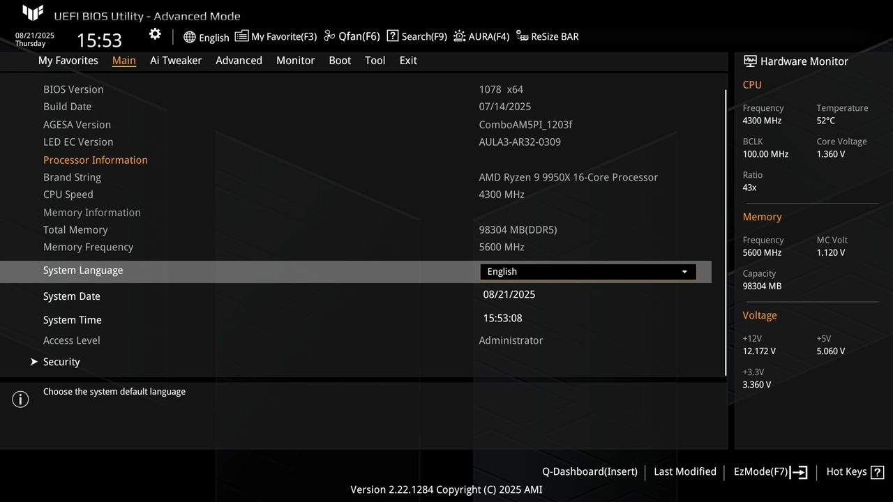 BIOS screenshot thumbnail