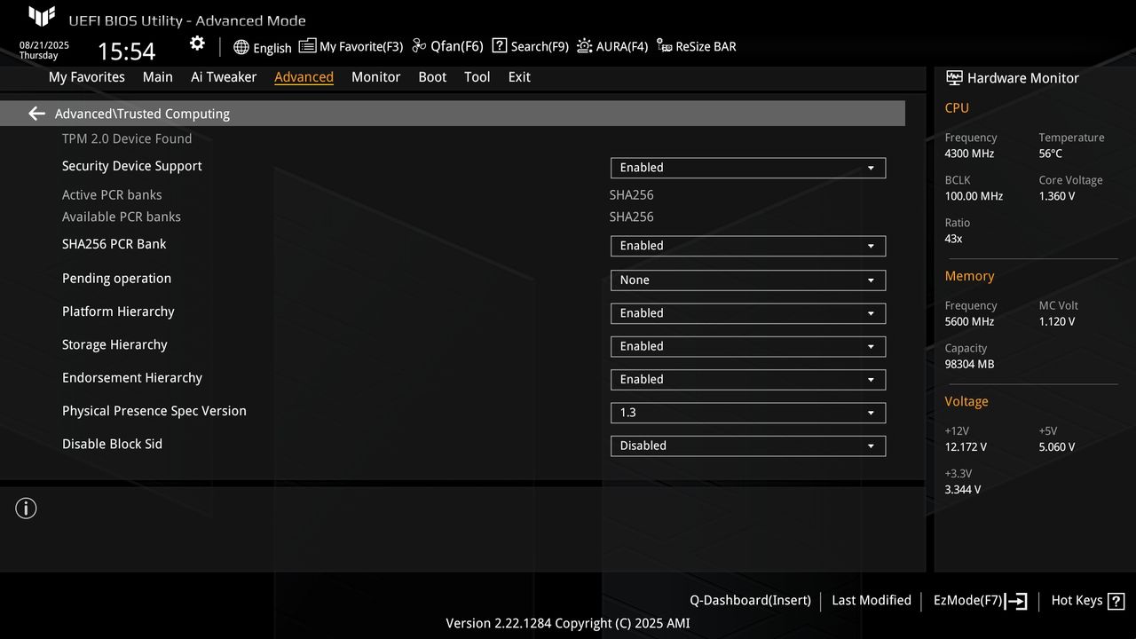 BIOS screenshot thumbnail