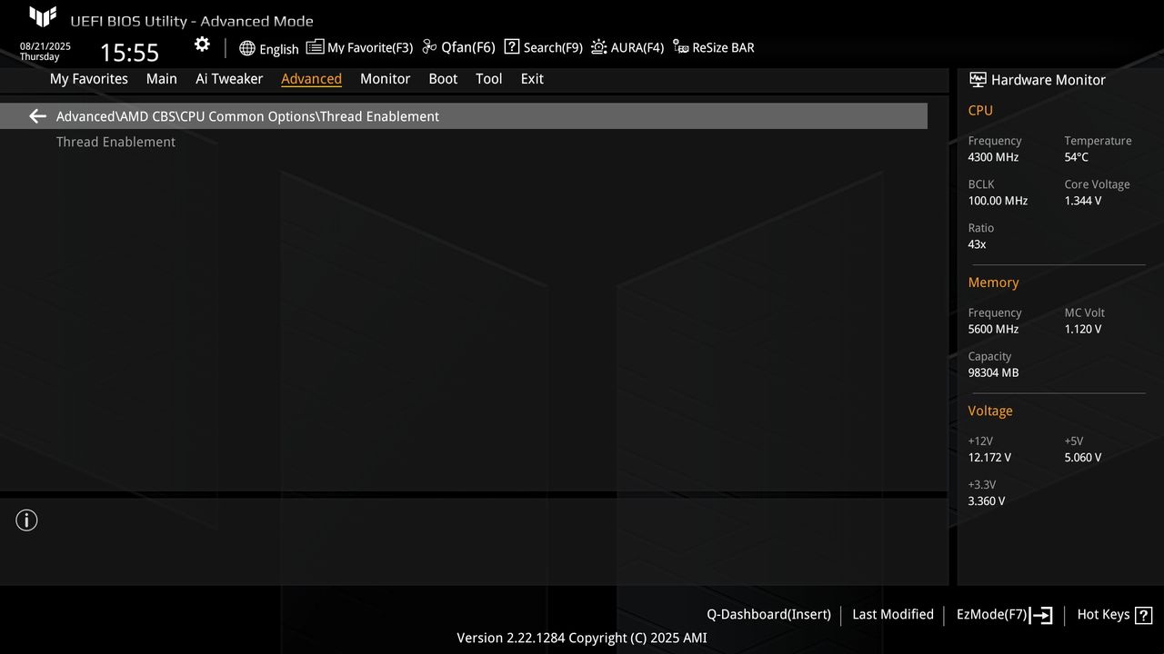 BIOS screenshot thumbnail